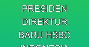 Stuart Rogers Presiden Direktur Baru HSBC Indonesia 2025