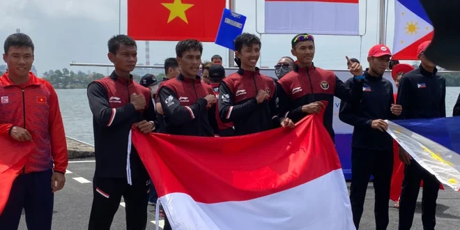 Target 4 Emas Tim Rowing Indonesia di SEA Games 2025