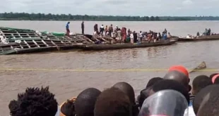 Tragedi Kapal Tongkang Terbalik di Sungai Kongo: 64 Hilang