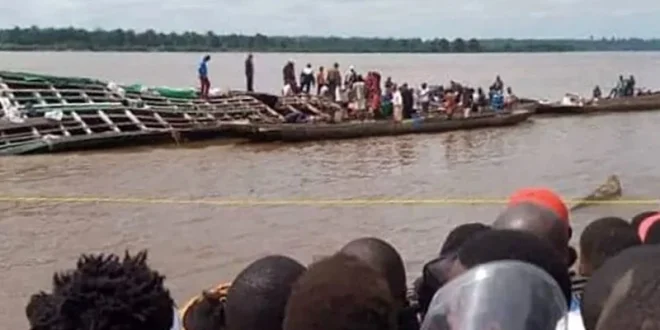 Tragedi Kapal Tongkang Terbalik di Sungai Kongo: 64 Hilang