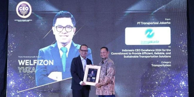 TransJakarta Raih Detikcom Award, Pelopor Transportasi Berkelanjutan