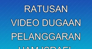 YouTube Hapus Ratusan Video Dugaan Pelanggaran HAM Israel 2025