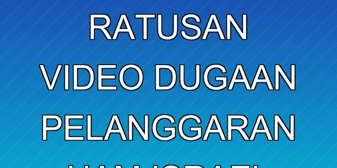 YouTube Hapus Ratusan Video Dugaan Pelanggaran HAM Israel 2025
