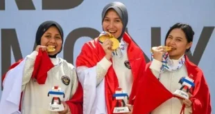 3 Bayi Indonesia Energi Emas di SEA Games 2025 oleh Anis Dewi Medina