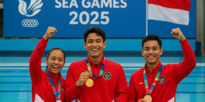 9 Wakil Indonesia Final Renang SEA Games 2025, Raih Medali Emas