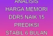 Analisis Harga Memori DDR5 Naik 15% & Prediksi Stabil 6 Bulan