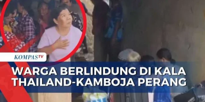 Analisis Perang Kamboja-Thailand: Warga Perbatasan Berlindung Bunker