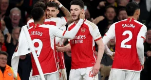 Arsenal Menang 2-0 atas Brentford, Kokohkan Puncak Liga Inggris 2025