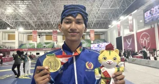 Arya Danu Raih Emas ke-25 Taekwondo Indonesia Tumpas Vietnam