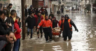 Banjir Gaza Serang 700 Ribu Pengungsi, Bantuan Diblokir Israel