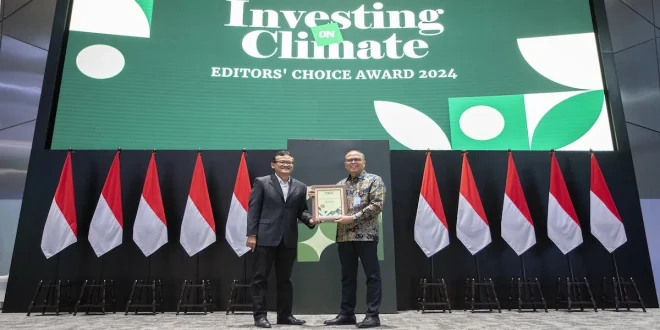 Bank bjb Raih Editor’s Choice Investing on Climate Awards 2025