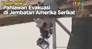 Evakuasi Darurat Truk Nyaris Terjun Jembatan AS Terkini