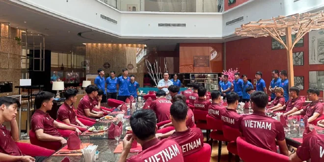Fasilitas Hotel Mewah untuk Timnas Vietnam U-23 Persiapkan Turnamen