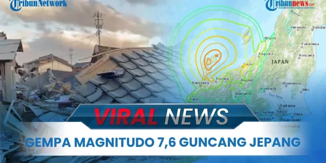 Gempa 7,6 Magnitudo Jepang & Peringatan Tsunami 3 Meter Terbaru