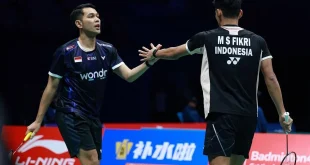 Hasil BWF World Tour Finals: Fajar Fikri Ditekuk Rankireddy Shetty