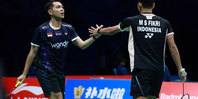 Hasil BWF World Tour Finals: Fajar Fikri Ditekuk Rankireddy Shetty