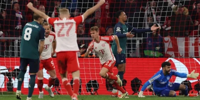 Hasil Liga Champions: Bayern Sikat Sporting, Tempel Ketat Arsenal