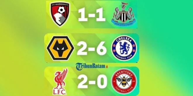 Hasil Liga Inggris 2025: Chelsea Hajar Everton & Liverpool Tekuk Brighton