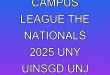 Jadwal Final Campus League The Nationals 2025 UNY UINSGD UNJ STKIP