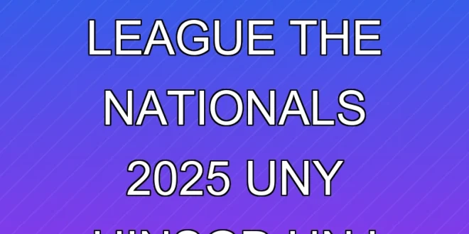 Jadwal Final Campus League The Nationals 2025 UNY UINSGD UNJ STKIP