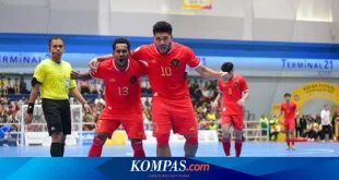 Jadwal Siaran Langsung Futsal Putri Indonesia vs Vietnam SEA Games 2025