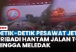 Jet Pribadi Jatuh di Mexico City, 7 Tewas dalam Kecelakaan Fatal