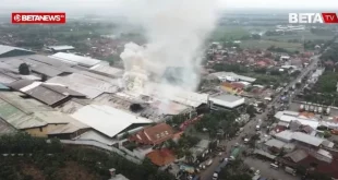 Kebakaran Hebat di Gudang Pabrik Dua Kelinci Pati, Produksi Terdampak
