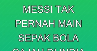 Klarifikasi Messi Tak Pernah Main Sepak Bola Gajah di India