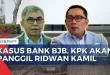 KPK Tegaskan Belum Jadwal Periksa Ridwan Kamil Kasus Bank BJB