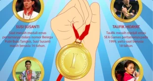 Leica Al Humaira Raih Emas ke-7 Indonesia di SEA Games 2025