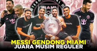 Lionel Messi Bawa Inter Miami Juara MLS Cup 2025 Pertama