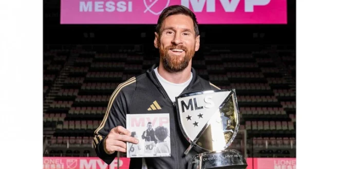 Lionel Messi Raih Penghargaan Pemain Terbaik MLS 2025
