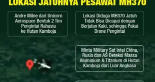 Malaysia Perpanjang Pencarian MH370 dengan Teknologi Sonar Canggih