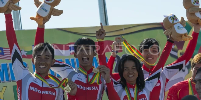 Medali Pertama Balap Sepeda Indonesia di SEA Games 2025?