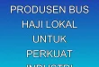 Menperin Dorong Produsen Bus Haji Lokal untuk Perkuat Industri Otomotif