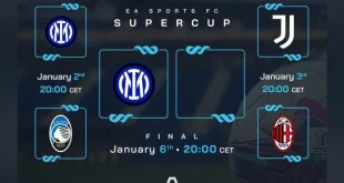 Napoli Hajar Milan 4-1 di Final Supercoppa Italia 2026