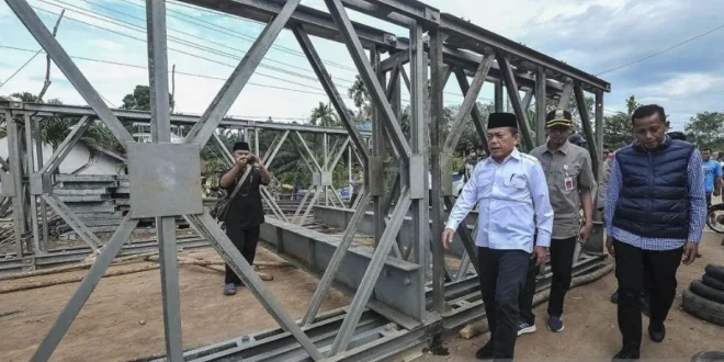 Pemasangan Jembatan Darurat Pidie-Takengon untuk Percepat Akses