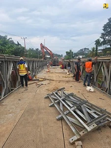 Pembangunan 8 Jembatan Bailey Aceh Percepat Pulihkan Infrastruktur
