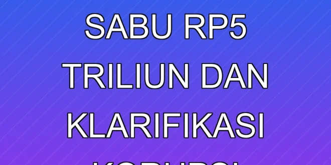 Penangkapan WNI Buronan Sabu Rp5 Triliun dan Klarifikasi Korupsi Netanyahu