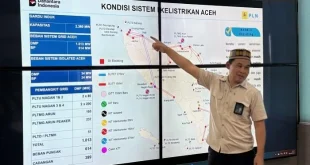 PLN: 93% Sistem Kelistrikan Aceh Pulih Usai Banjir & Longsor