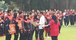 Prabowo Ajak Indonesia Raya untuk Dukung Atlet SEA Games 2025