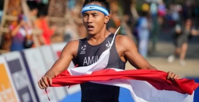 Rashif Amila Bawa Emas ke-82 Triathlon Putra SEA Games 2025