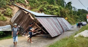Risiko Longsor di Mamasa Sulbar: Rumah Warga Terancam Ambruk