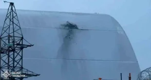 Risiko Radiasi Meningkat, Perisai Chernobyl Rusak Serangan Drone