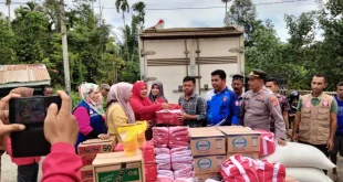 Tantangan Distribusi Bantuan Sentuh Pining Aceh Pasca Banjir