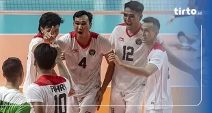 Timnas Voli Putra Indonesia Juara Grup SEA Games 2025