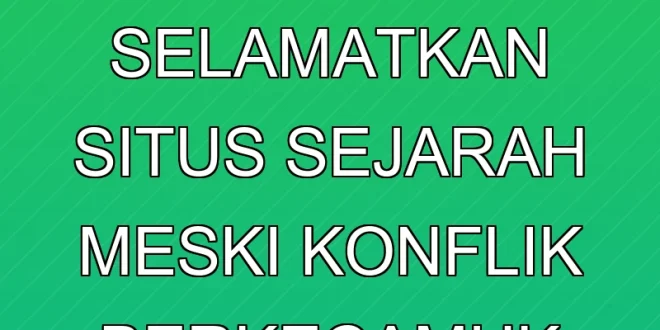 Warga Gaza Selamatkan Situs Sejarah Meski Konflik Berkecamuk