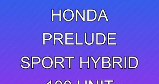 Analisis Penjualan Honda Prelude Sport Hybrid 100 Unit Januari 2026