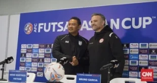 Keluhan Pelatih Thailand soal Lapangan Velodrome AFC Futsal 2026