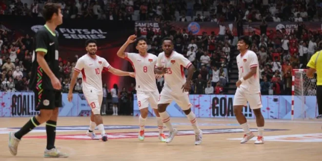 Kemenangan Telak Timnas Futsal Indonesia vs Kirgistan 5-0